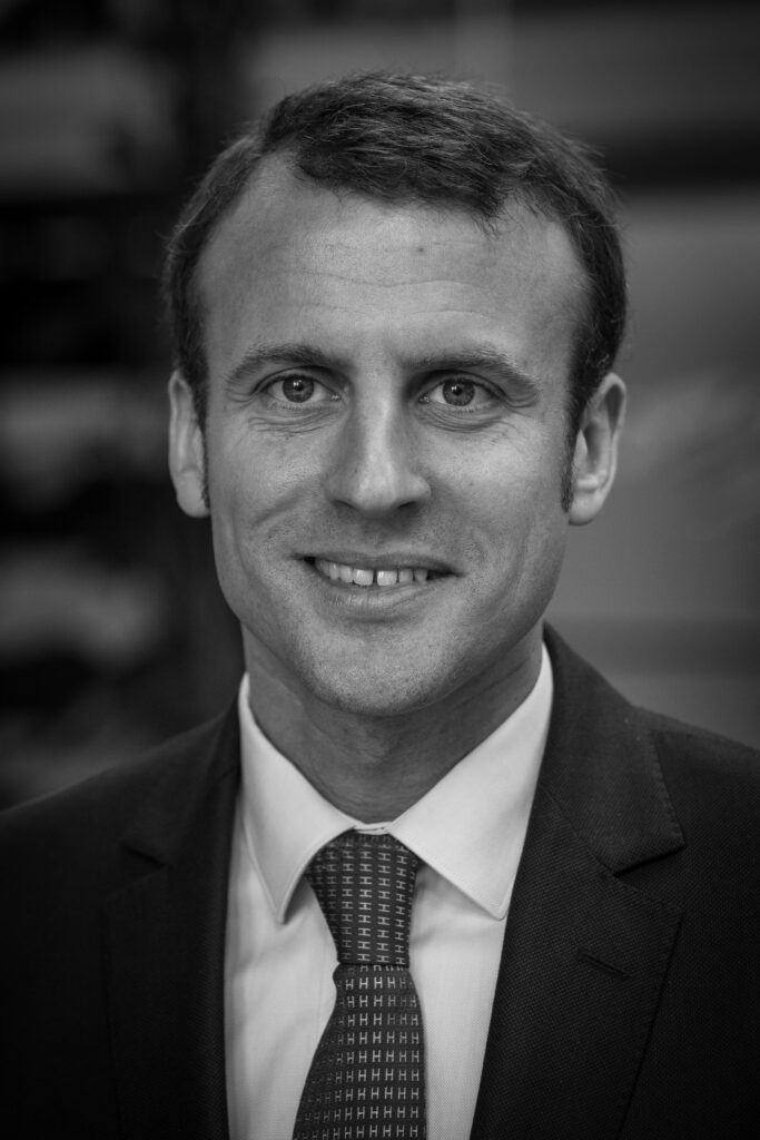 Emmanuel Macron, Aufnahme aus dem Jahr 2015