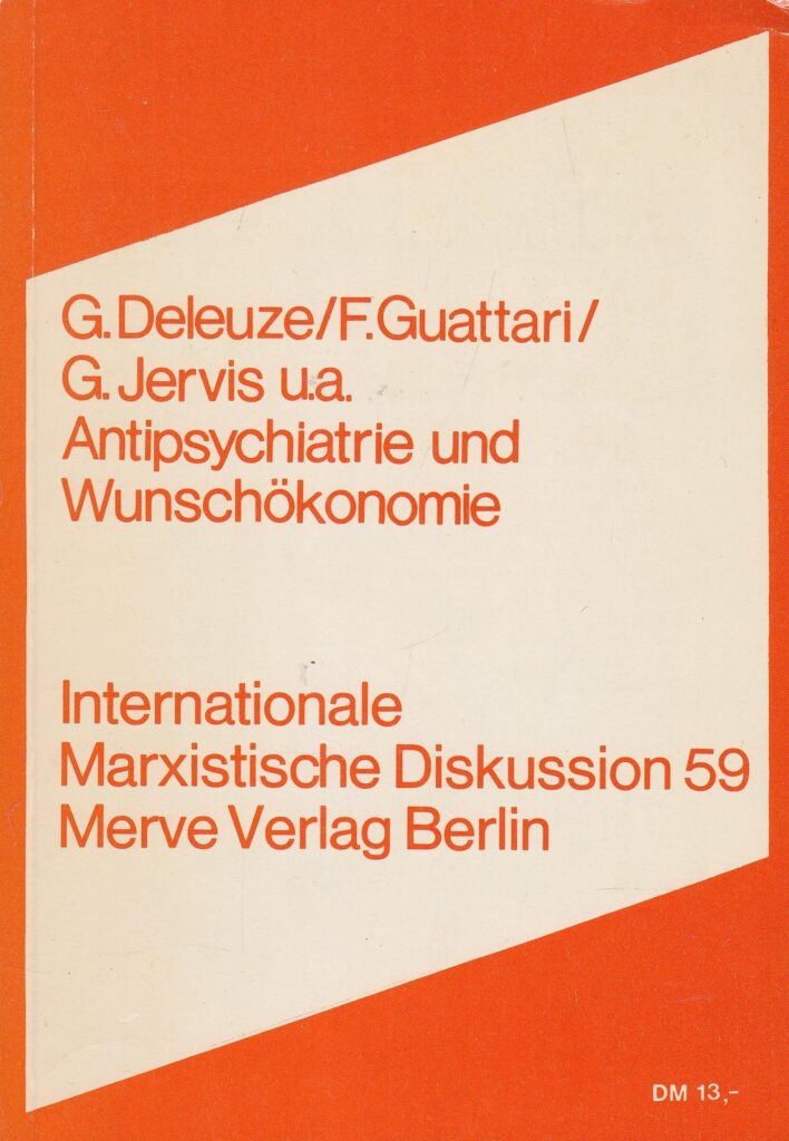 Gilles Deleuze, Aufnahme aus dem Jahr 1976