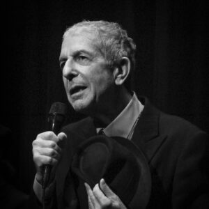 Leonard Cohen, Fotografie aus dem Jahr 2008