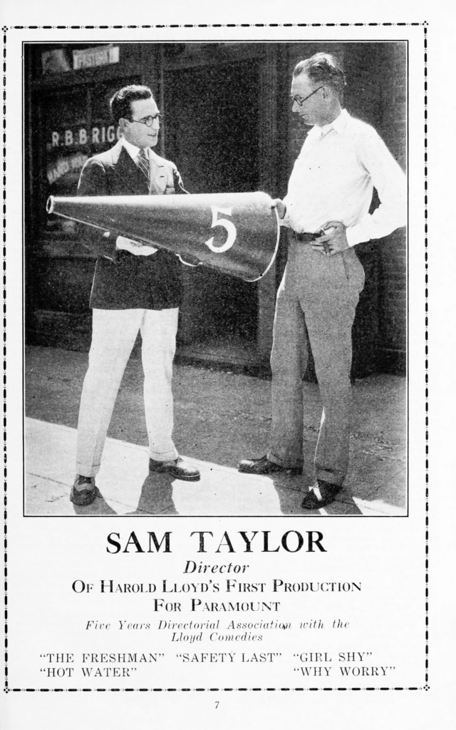 Harold Lloyd, Aufnahme aus dem Jahr 1925