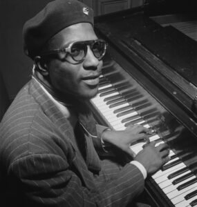 Thelonious Monk, Fotografie aus dem Jahr 1947