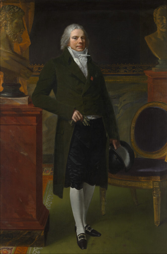 Charles-Maurice de Talleyrand, Darstellung aus dem Jahr 1754