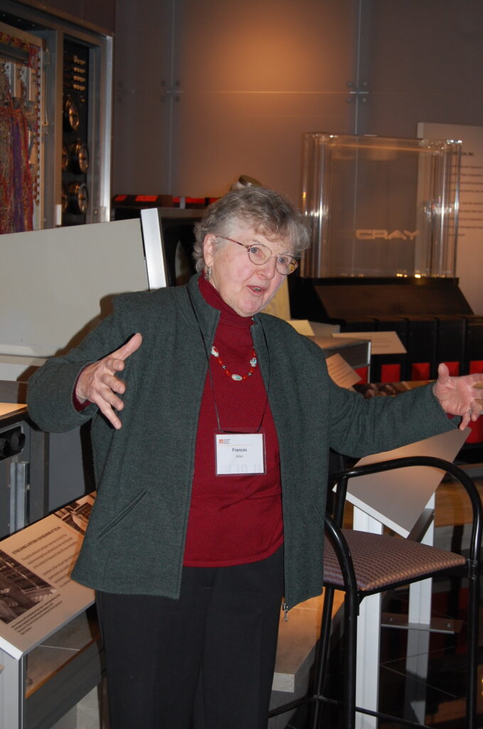 Frances Allen, Aufnahme aus dem Jahr 2011